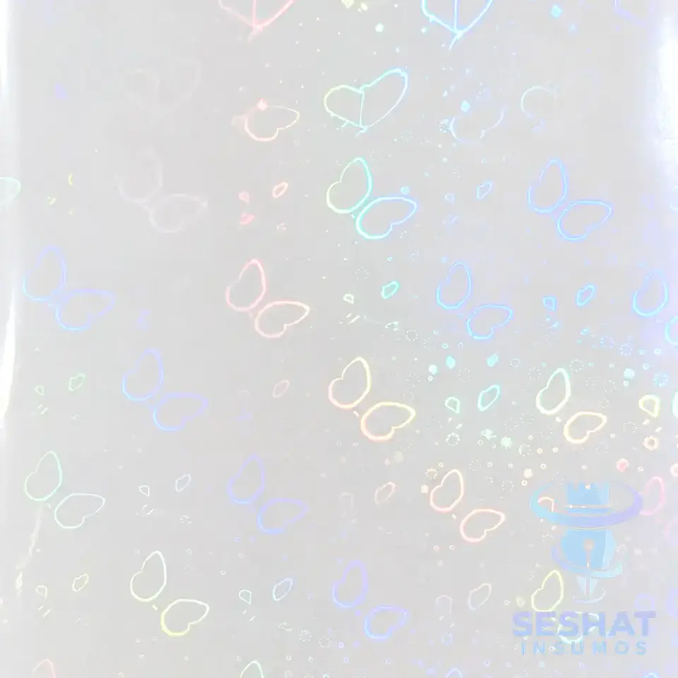 Laminado en Frío A4 Holográfico 50 Hojas para Stickers y Papelería – Resma 50 Hojas 11