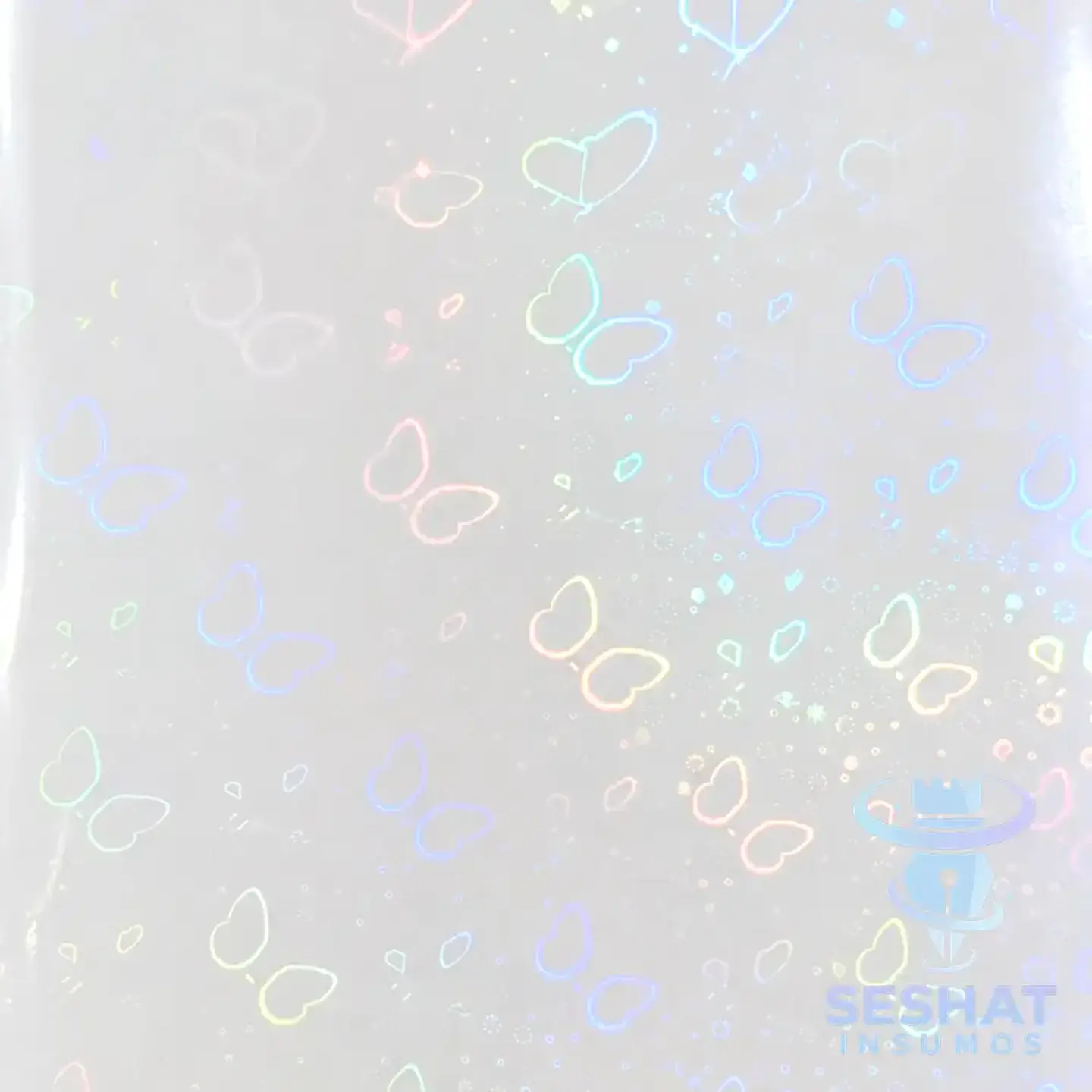 Laminado en Frío A4 Holográfico 10 Hojas para Stickers y Papelería 10