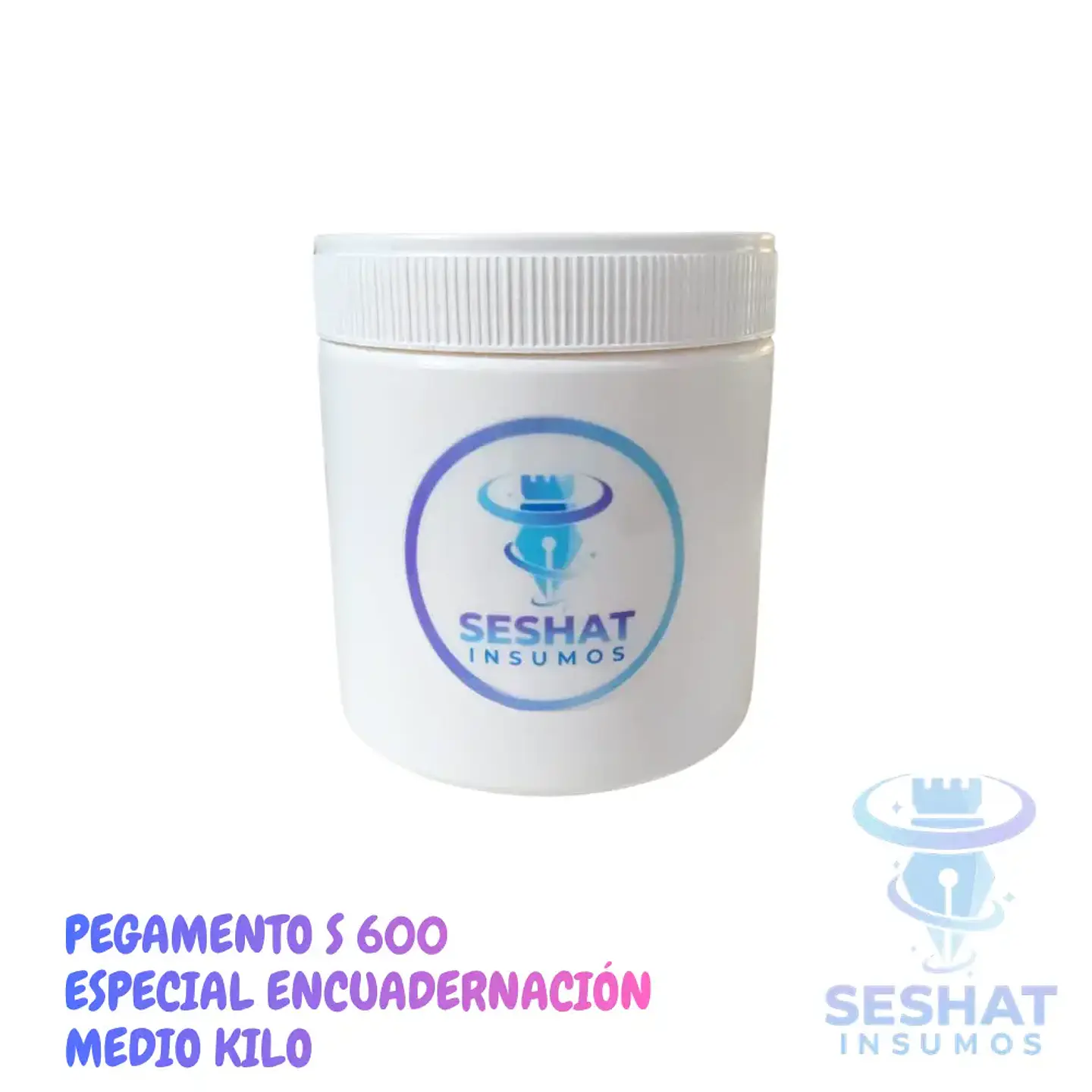 Pegamento S600 para Encuadernación y Tacos 500g | Adhesivo Flexible para Papelería 1