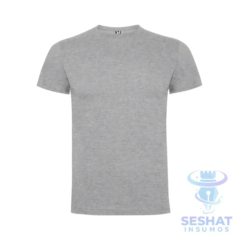 Polera Roly Dogo Premium Adulto 100% Algodón 165 g para Estampar y Personalizar 14