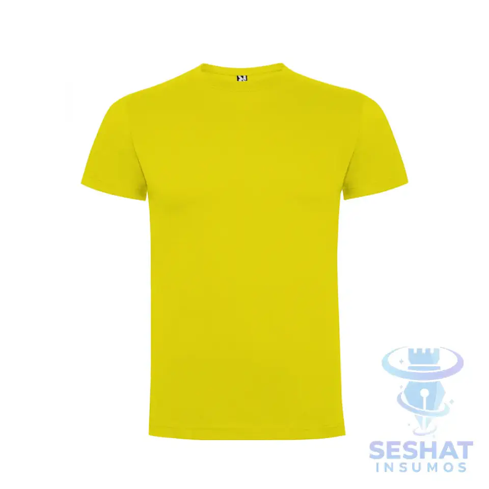 Polera Roly Dogo Premium Adulto 100% Algodón 165 g para Estampar y Personalizar 20