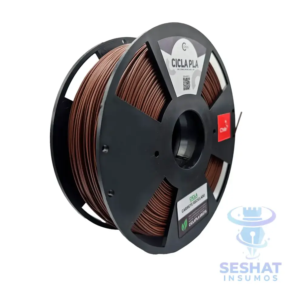 Filamento PLA Cicla 1 kg 1,75 mm para Impresora 3D | Seshat Insumos | Producto Chileno 19