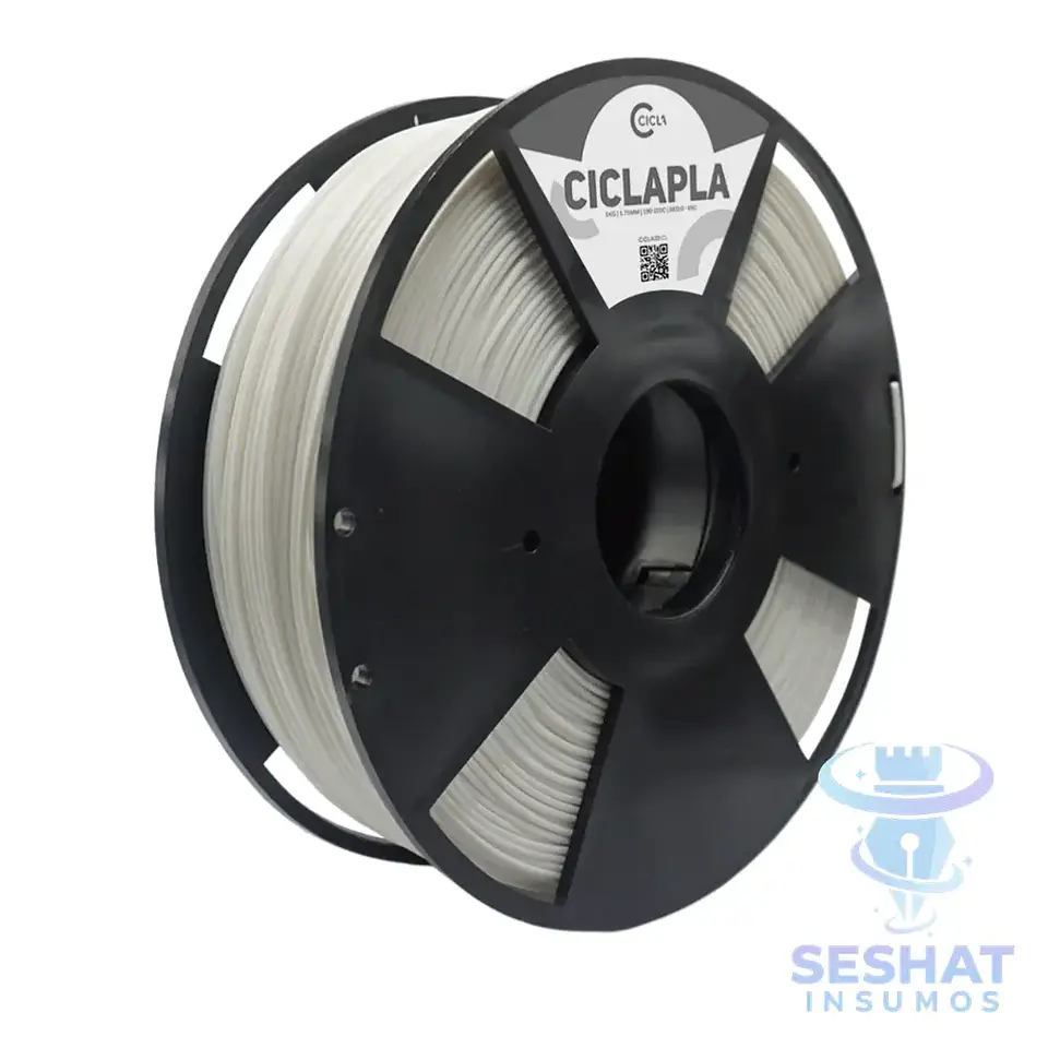 Filamento PLA Cicla 1 kg 1,75 mm para Impresora 3D | Seshat Insumos | Producto Chileno 2