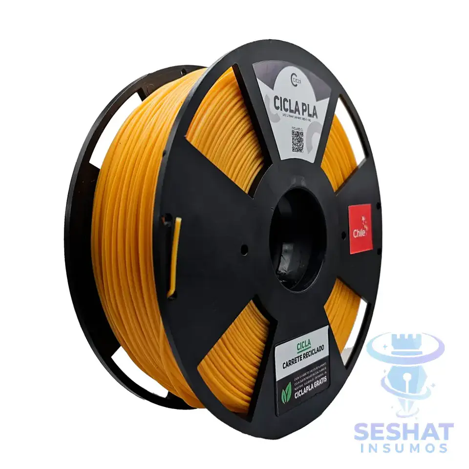 Filamento PLA Cicla 1 kg 1,75 mm para Impresora 3D | Seshat Insumos | Producto Chileno 22