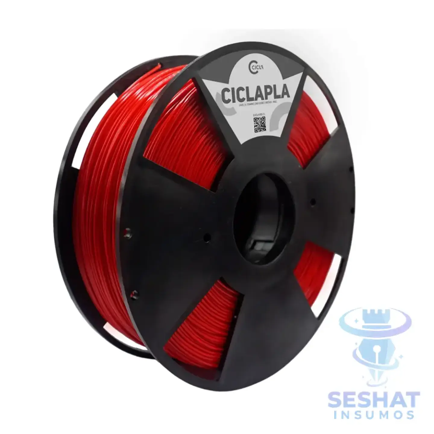 Filamento PLA Cicla 1 kg 1,75 mm para Impresora 3D | Seshat Insumos | Producto Chileno 25