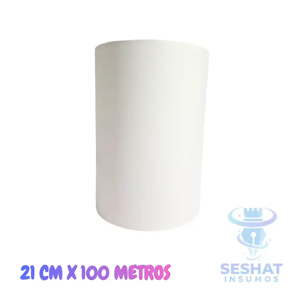 Papel Sublimación Premium Rollo 21 cm x 100 m para Lanyard 1