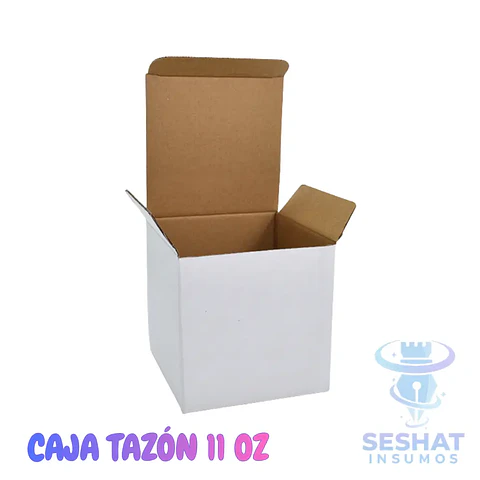 Caja Blanca para Tazón 11 oz | Packaging para Sublimación