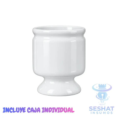 Matero Sublimable de Loza 10 oz con Caja | Seshat Insumos