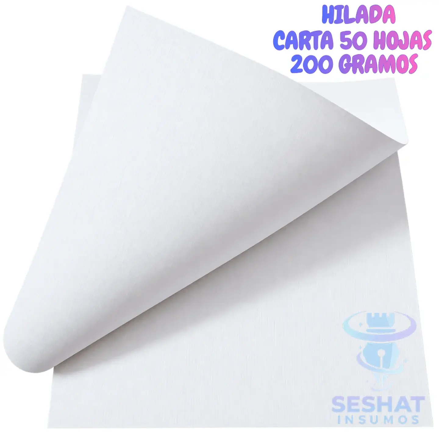 Opalina Hilada 200g Carta 50 Hojas | Papel Hilo, Tela y Grofado 2