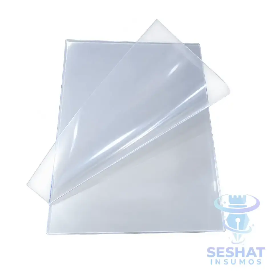 Mica Acetato Transparente A4 100 Micras para Cajas y Shaker 1