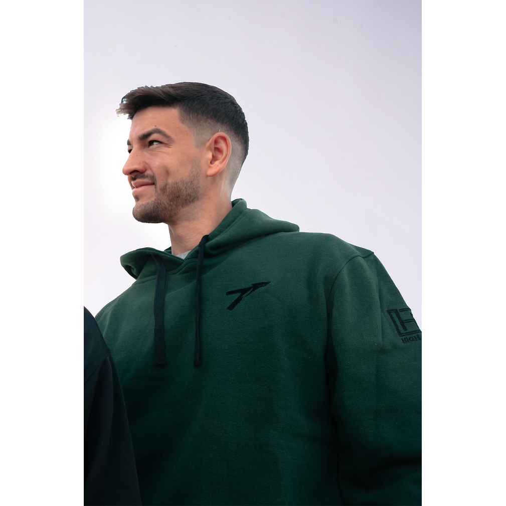 Sweat com Capuz HR Verde Unissexo 3