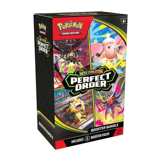 Mega Evolution: Perfect Order Booster Bundle (6 Packs) 1