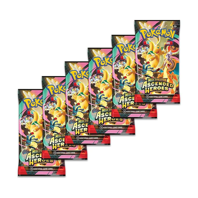 Mega Evolution: Ascended Heroes Booster Bundle (6 Packs) 3