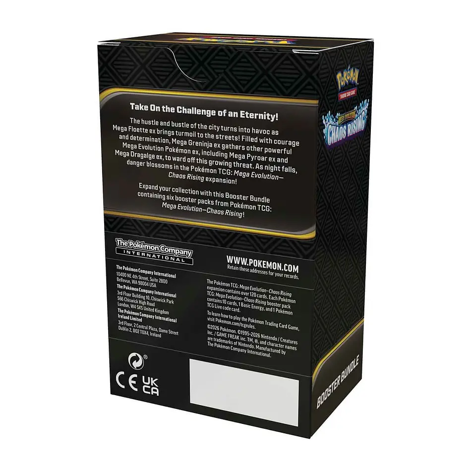 [PREVENTA] Mega Evolution: Chaos Rising Booster Bundle 3
