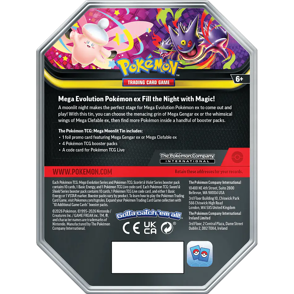 [PREVENTA] Mega Moonlit Tin 5