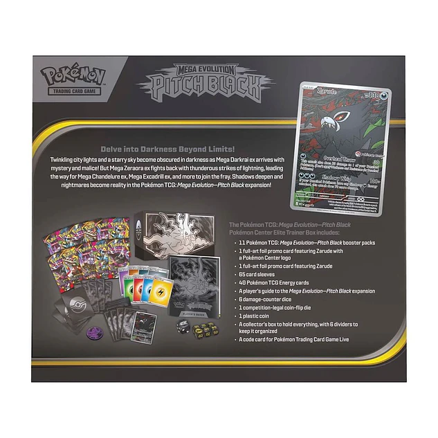 [PREVENTA] Mega Evolution: Pitch Black elite trainer box 8