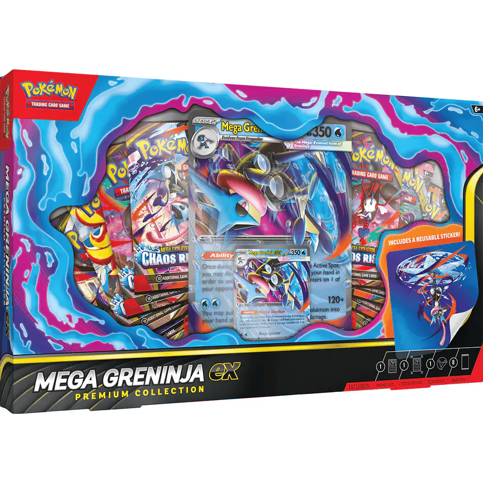 [PREVENTA] Mega Greninja ex Premium Collection 1