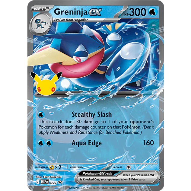 30th Celebration Sylveon ex Box and Greninja ex Box 2