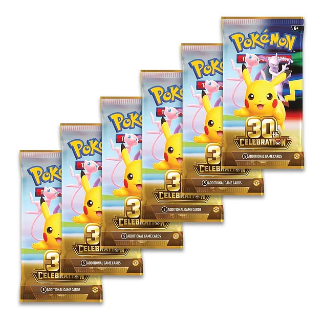30th Celebration Booster Bundle (6 Packs) 2