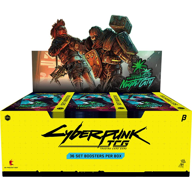 Welcome to night city BETA booster box 1