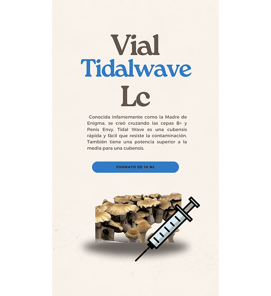 Vial de Esporas de Tidalwave - 10 ml