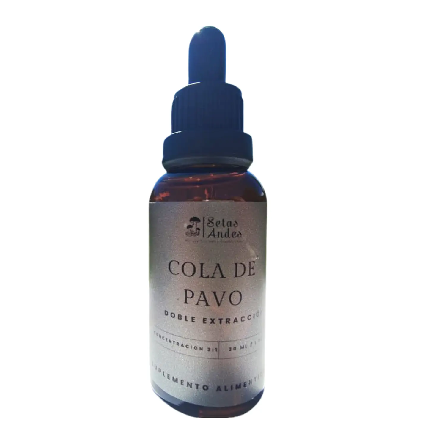 🦃 Extracto de Cola de Pavo (Trametes versicolor) – 30 ml | Extracto 3:1 1