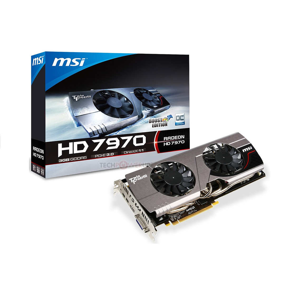 Tarjeta gráfica MSI Radeon HD 7970 1