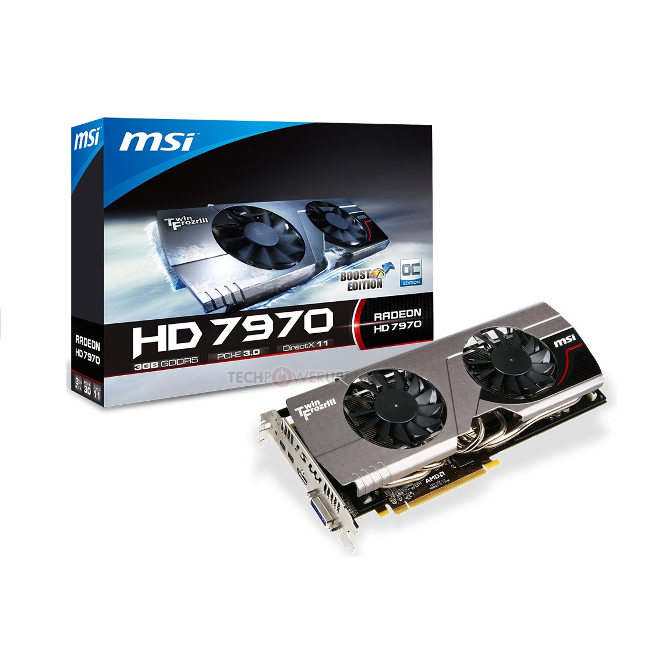 Tarjeta gráfica MSI Radeon HD 7970 1