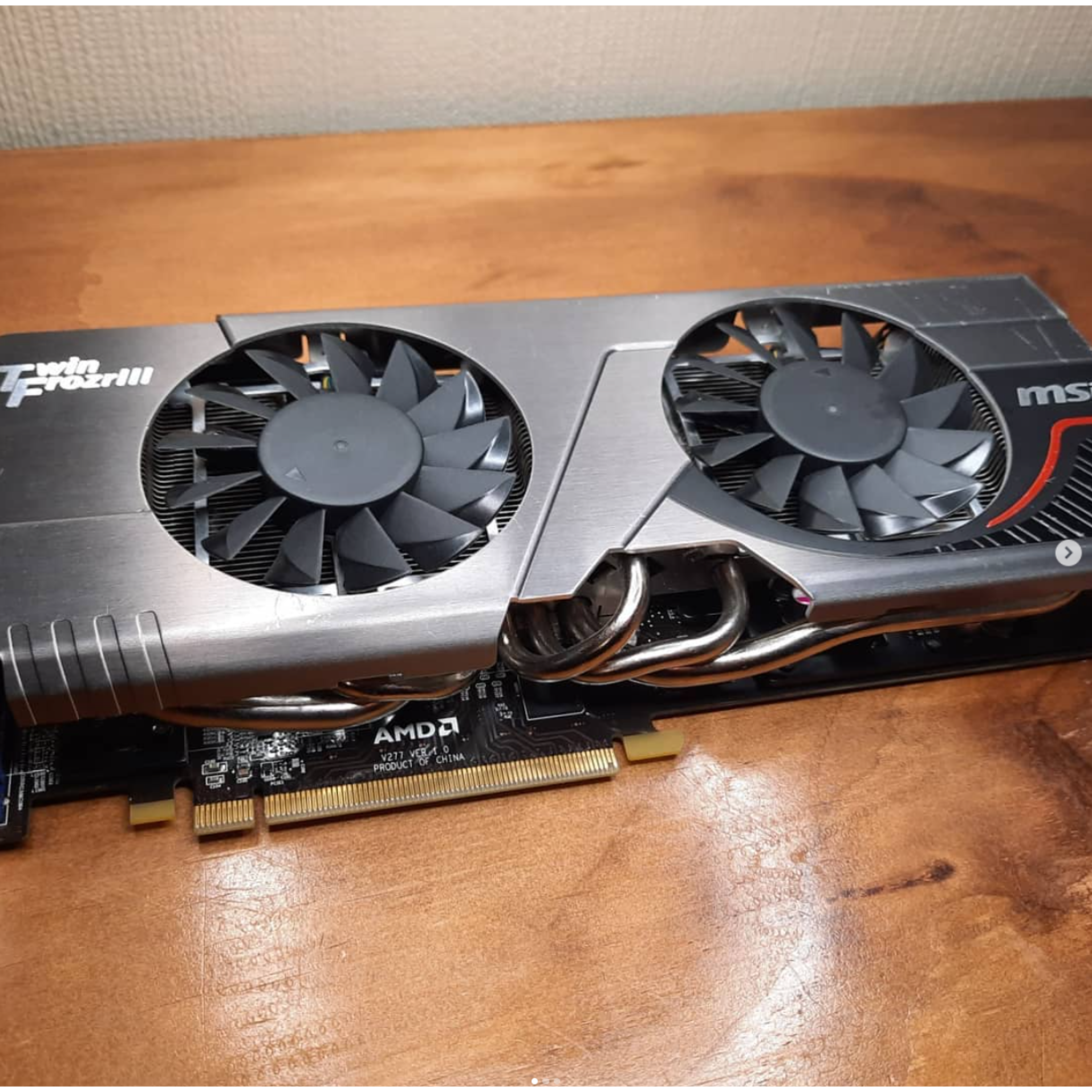 Tarjeta gráfica MSI Radeon HD 7970 2