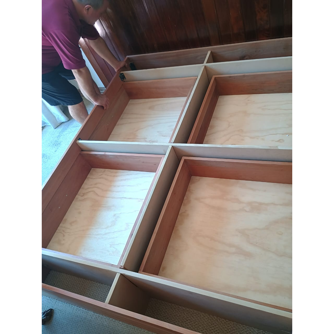 Cama de Raulí 2 plazas 7