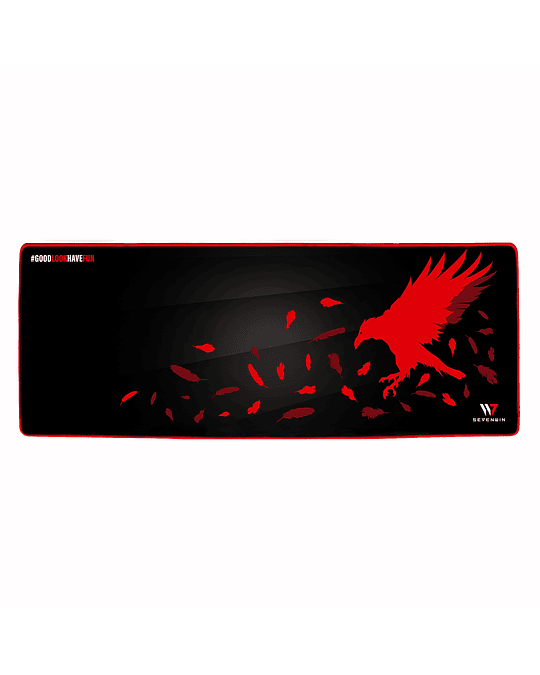 Mousepad Gamer Crow Nest Red L 90x30 v2.0