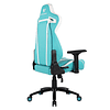 Silla Gamer Nova White Turquoise Space