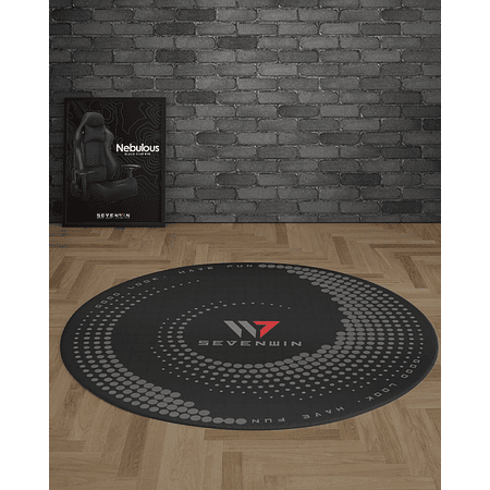 Alfombra Gamer Round Mat Seven Win 