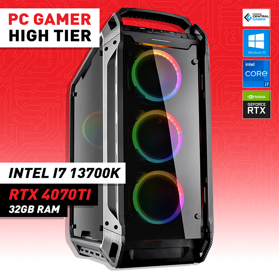 PC GAMER INTEL I7 13700k / MSI RTX 4070TI / 32GB RAM 6000Mhz / 3 Tb NVMe