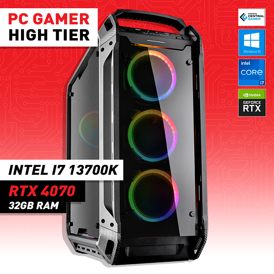 PC GAMER INTEL I7 13700k / MSI RTX 4070 / 32GB RAM 6000Mhz / 3 Tb NVMe