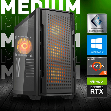 PC GAMER RYZEN 5 5600X / RTX 4060Ti / 16 RAM 3200Mhz / 1 Tb M.2 PCI 3.0