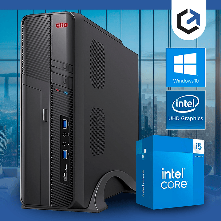 PC OFICINA INTEL I5-14400 / 16GB RAM / DISCO SSD 1TB