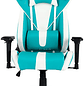 Silla Gamer Nova White Turquoise Space - Miniatura 1