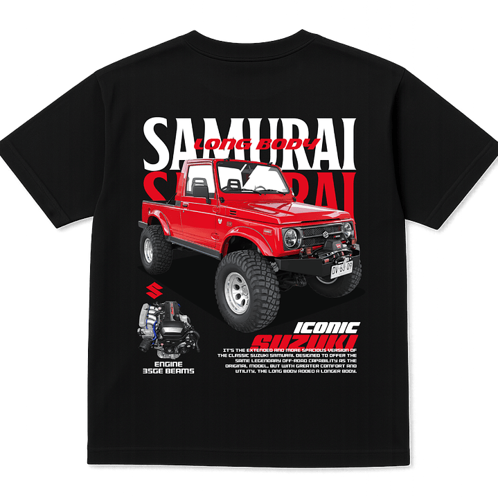 Samurai Long Body Motor Beams 1