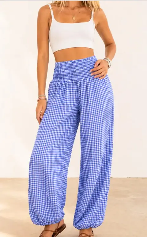 Nina High Waist Harem Pants Sewing Pattern | XS-XXXL | Women's Pants