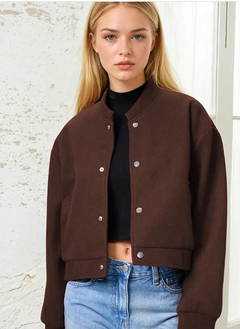 Sewing pattern for bomber jacket, lined jacket, button-up jacket, jacket/coat pattern, hoodie pattern.