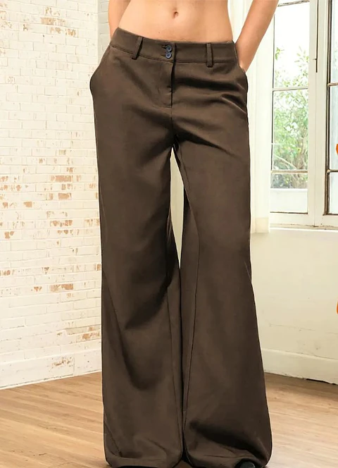 Sewing pattern for flared pants | XS-XXXL | Wide leg pants pattern, all sizes
