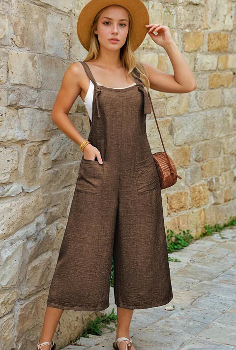 Meadow jumpsuit sewing pattern, jumpsuit pattern - sweater pattern.