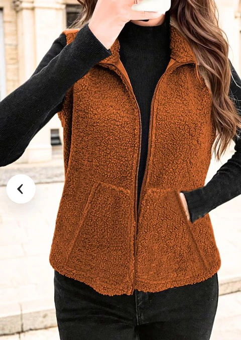 Teddy vest pattern - women's winter jacket
