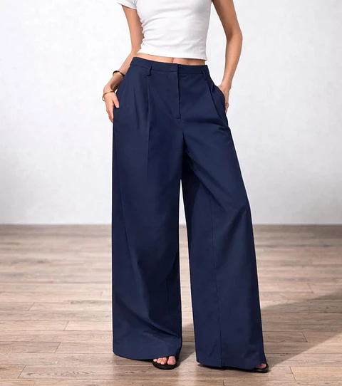 Sewing pattern for women's wide-leg pants - palazzo pants PDF