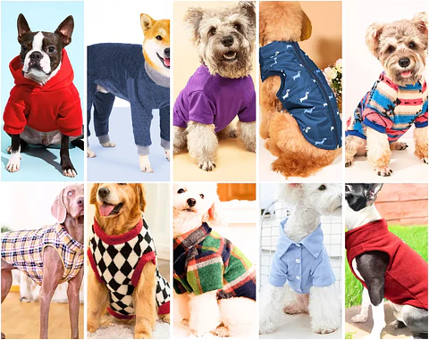 Dog Sewing Pattern Pack +10, Dog Sweatshirt, Dog Shirt, Pet Patterns, Pajamas Coat Sweater