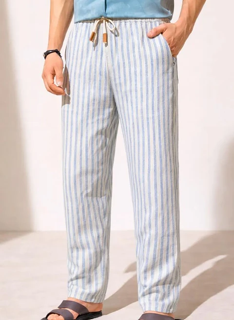 Men's linen pants pattern