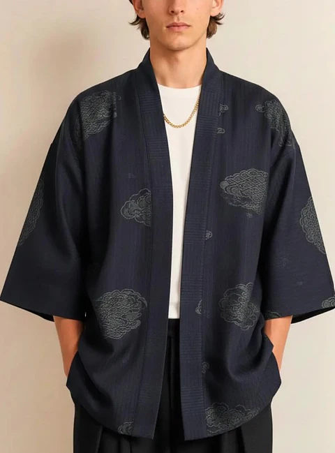 Men's Short Kimono Sewing Pattern