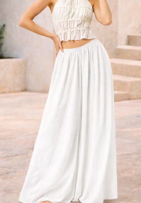 Kenzie Wide Leg Pants Sewing Pattern - Women's Palazzo Pants Sewing Pattern