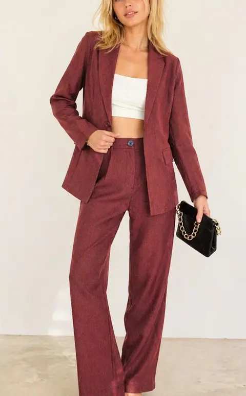 Blazer suit sewing pattern - Women's suit pant pattern